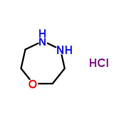 1,4,5-Oxadiazepane hydrochloride (1:1) Structure