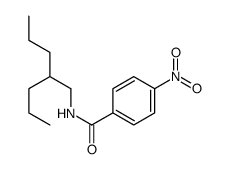 4-nitro-N-(2-propylpentyl)benzamide Structure