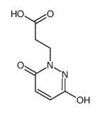 3-(3,6-dioxo-1H-pyridazin-2-yl)propanoic acid Structure