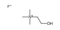 2-hydroxyethyl(trimethyl)azanium,fluoride Structure