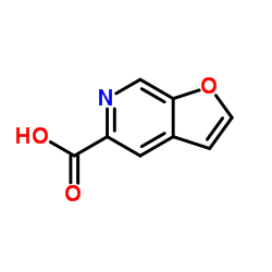 呋喃并[2,3-C]吡啶-5-羧酸结构式