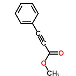 Methyl 3-phenyl-2-propynoate Structure