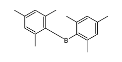 BIS(2,4,6-TRIMETHYLPHENYL)BORANE structure