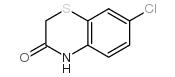 7-氯-2H-1,4-苯并噻嗪-3(4H)-酮结构式