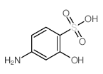 Sulfanilic acid, 2-hydroxy- Structure