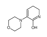 5,6-二氢-3-(4-吗啉基)-2(1H)-吡啶酮结构式