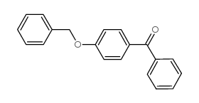 4-苄氧基二苯甲酮结构式