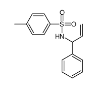 4-methyl-N-(1-phenylprop-2-enyl)benzenesulfonamide结构式