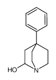 4-Phenyl-1-azabicyclo[2.2.2]octan-2-ol Structure