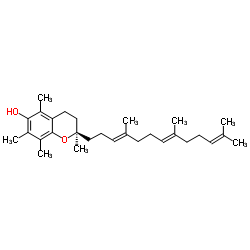 D-a-生育三烯酚结构式
