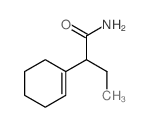 2-(1-环己烯)丁酰胺结构式