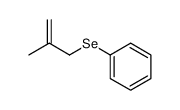 2-methylprop-2-enylselanylbenzene Structure