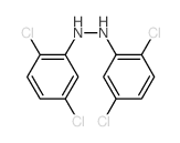 1,2-bis(2,5-dichlorophenyl)hydrazine Structure