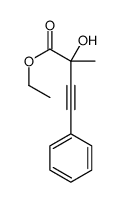 ethyl 2-hydroxy-2-methyl-4-phenylbut-3-ynoate Structure
