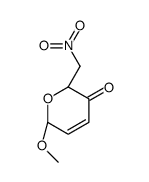 (2R,6S)-2-methoxy-6-(nitromethyl)-2H-pyran-5-one Structure