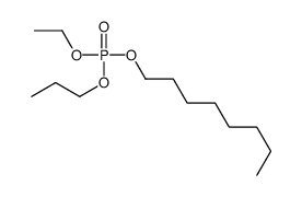 ethyl octyl propyl phosphate Structure