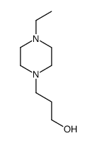 1-Piperazinepropanol,4-ethyl-(9CI) structure