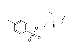 2-diethoxyphosphorylethyl 4-methylbenzenesulfonate结构式
