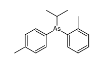 (2-methylphenyl)-(4-methylphenyl)-propan-2-ylarsane结构式