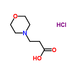 3-吗啉-4-基-丙酸盐酸盐结构式