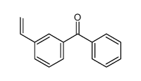 (3-ethenylphenyl)-phenylmethanone Structure