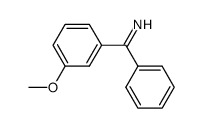 3-methoxy-benzophenone-imine Structure