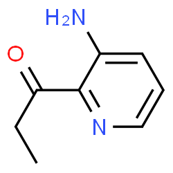 1-Propanone,1-(3-amino-2-pyridinyl)-(9CI) Structure