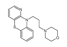 10-(3-Morpholinopropyl)-10H-pyrido[3,2-b][1,4]benzothiazine结构式
