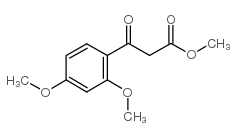 3-(2,4-二甲氧基苯基)-3-氧丙酸甲酯结构式