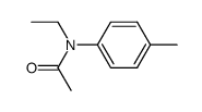 4-methyl-N-ethylacetanilide Structure
