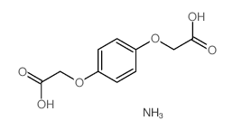 Aceticacid, 2,2'-[1,4-phenylenebis(oxy)]bis-, diammonium salt (9CI)结构式