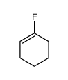1-fluorocyclohexene Structure