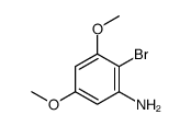 2-bromo-3,5-dimethoxyaniline结构式