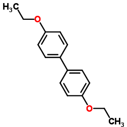 4,4'-二乙氧基联苯结构式