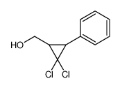 (2,2-dichloro-3-phenylcyclopropyl)methanol结构式