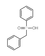 Phosphinic acid,phenyl(phenylmethyl)- (9CI)结构式