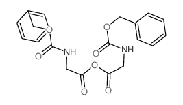 Glycine,N-[(phenylmethoxy)carbonyl]-, 1,1'-anhydride结构式