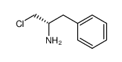 (S)-1-chloro-3-phenylpropan-2-amine结构式