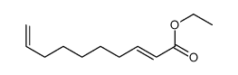ethyl deca-2,9-dienoate结构式