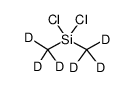 二甲基二氯硅烷-D6结构式