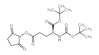 (S)-1-叔丁基 5-(2,5-二氧代吡咯烷基-1-基) 2-((叔丁氧羰基)氨基)戊二酸酯图片