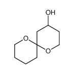 1,7-dioxaspiro[5.5]undecan-4-ol结构式