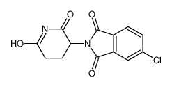 5-chloro-2-(2,6-dioxopiperidin-3-yl)isoindole-1,3-dione Structure