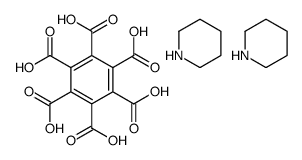 benzene-1,2,3,4,5,6-hexacarboxylic acid,piperidine结构式