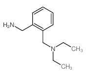 (2-氨基甲基-苄基)-二乙胺结构式
