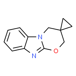 Spiro[cyclopropane-1,3(4H)-[2H][1,3]oxazino[3,2-a]benzimidazole] (9CI) structure