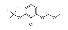 1-chloro-2-(methoxymethoxy)-6-(trifluoromethoxy)benzene结构式