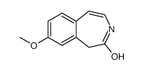 8-甲氧基-1,3-二氢-2H-3-苯并氮杂卓-2-酮结构式