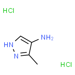 5-Methyl-1H-pyrazol-4-amine dihydrochloride (SALTDATA: 2HCl) structure