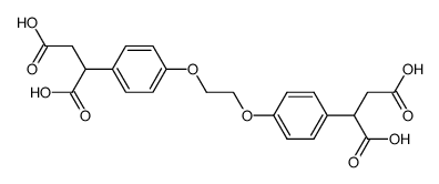 2,2'-((ethane-1,2-diylbis(oxy))bis(4,1-phenylene))disuccinic acid结构式